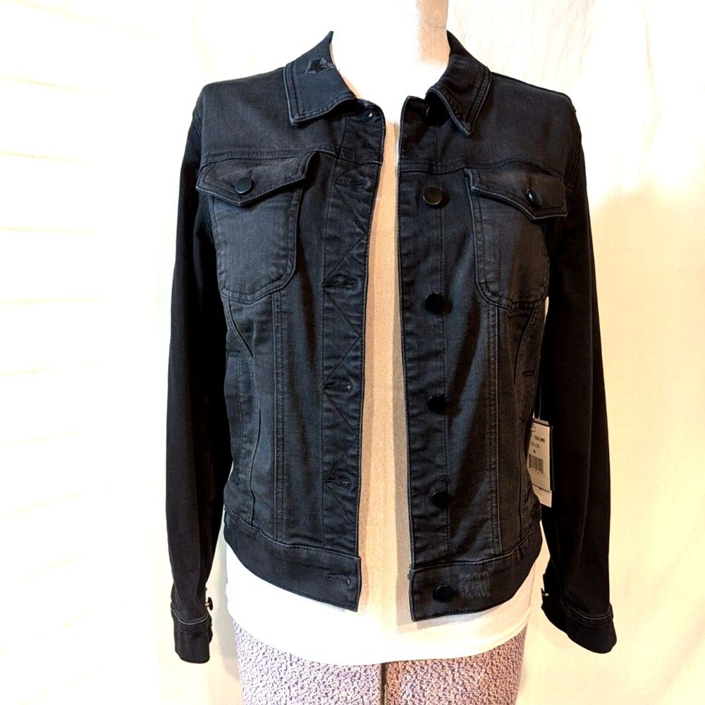 Prosperity Denim Black Wash Jacket, size M